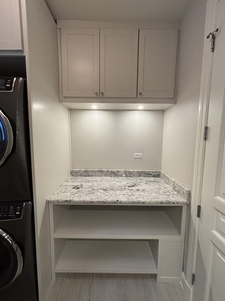 Laundry Room Renovation in Florence — high end finishes