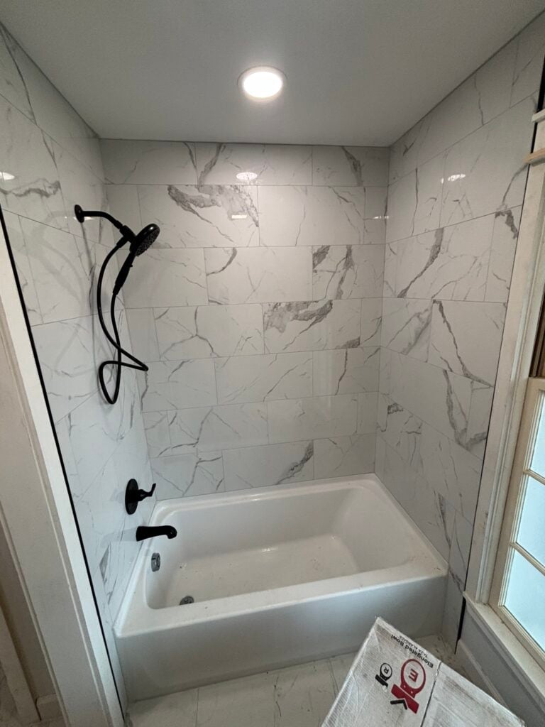 Tile Shower and Bathtub Renovation in Florence — bathtub renovation
